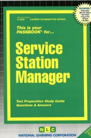 Cover of Service Station Manager