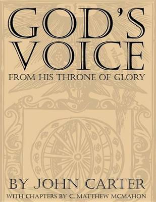 Book cover for God's Voice from His Throne of Glory