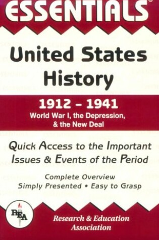 Cover of World War I, the Depression and the New Deal