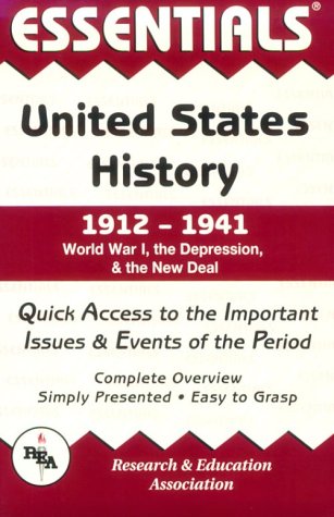 Cover of World War I, the Depression and the New Deal