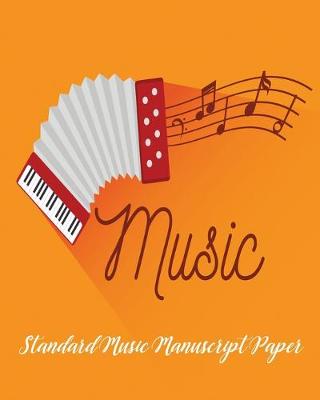 Book cover for Music Standard Music Manuscript Paper