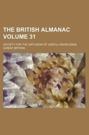 Cover of The British Almanac Volume 31