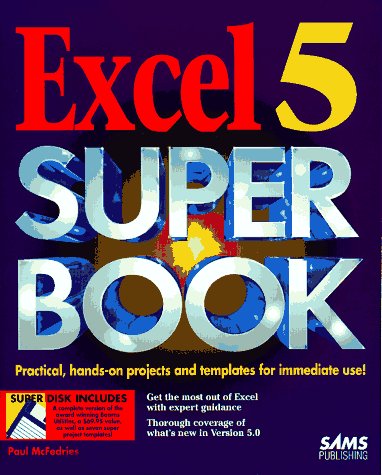 Book cover for EXCEL 5.0 SuperBook