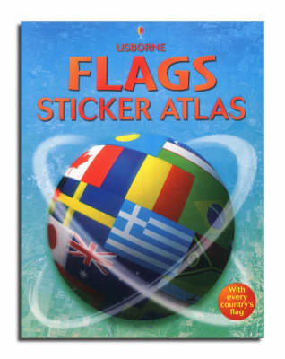 Book cover for Sticker Atlas Flags