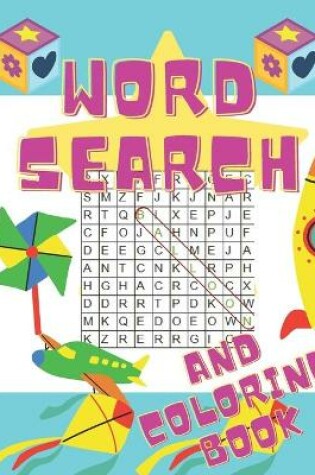 Cover of Word Search and Coloring Book