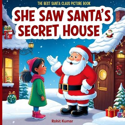 Book cover for She Saw Santa's Secret House