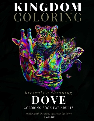 Book cover for A Dove Coloring Book for Adults