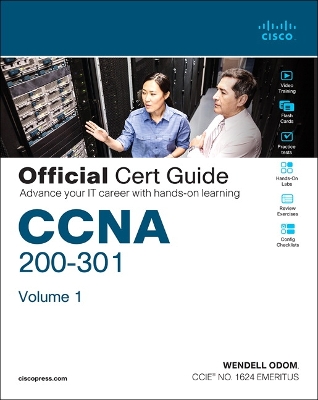 Cover of CCNA 200-301 Official Cert Guide, Volume 1