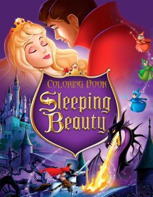 Book cover for Sleeping Beauty Coloring Book