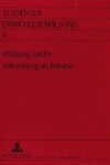 Book cover for Volksbildung ALS Teilhabe