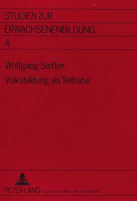 Book cover for Volksbildung ALS Teilhabe