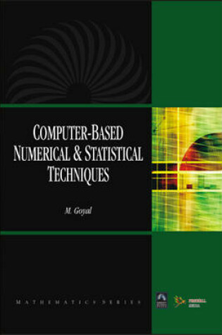 Cover of Computer Based Numerical and Statistical Techniques