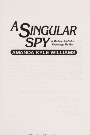 Cover of A Singular Spy