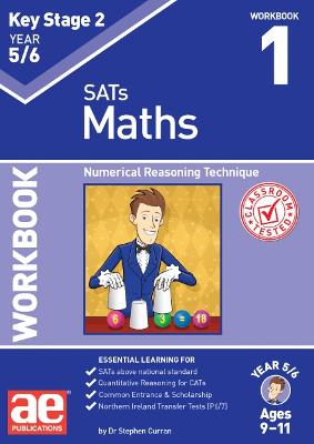 Book cover for KS2 Maths Year 5/6 Workbook 1