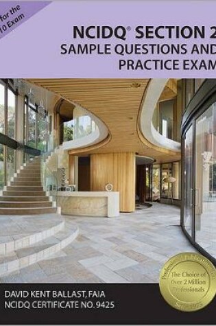 Cover of NCIDQ Section 2 Sample Questions and Practice Exam