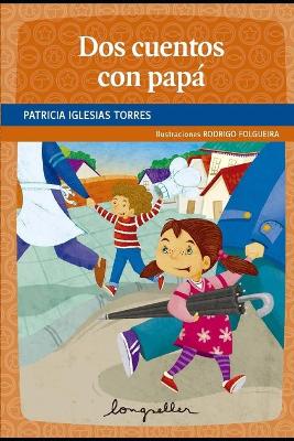 Book cover for Dos cuentos con papá