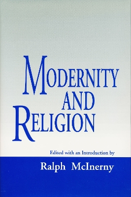 Book cover for Modernity And Religion