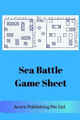 Book cover for Sea Battle Game Sheet