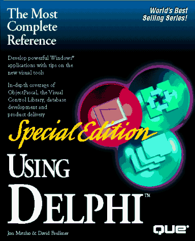 Book cover for Using Delphi