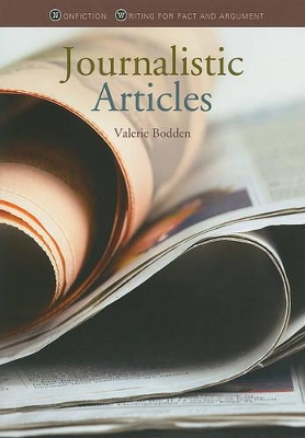 Book cover for Journalistic Articles