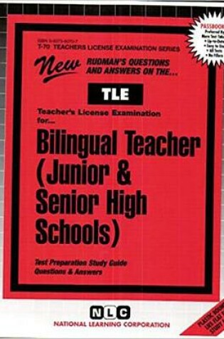 Cover of Bilingual Teacher (Jr. & Sr. H.S.)