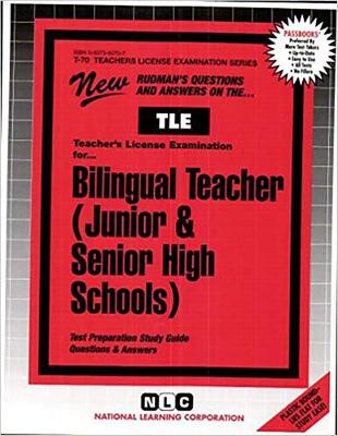 Book cover for Bilingual Teacher (Jr. & Sr. H.S.)