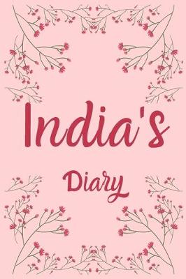 Book cover for India's Diary