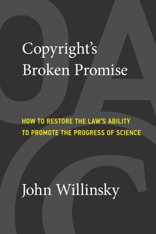 Cover of Copyright's Broken Promise