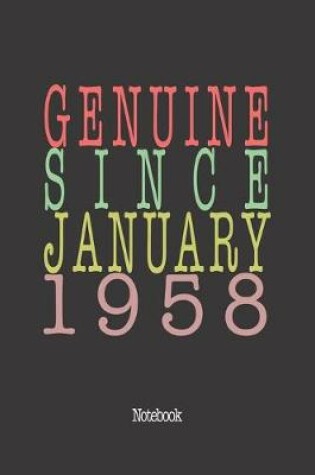 Cover of Genuine Since January 1958