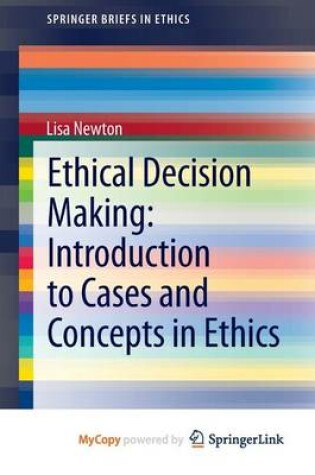 Cover of Ethical Decision Making