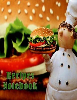 Book cover for Recipes Notebook