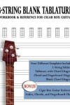Book cover for 3-String Blank Tablature Workbook & Reference for Cigar Box Guitar