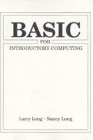 Cover of BASIC for Introductory Computing