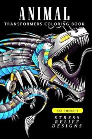 Cover of Animal Transformers coloring book