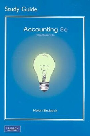 Cover of Study Guide 1-14 for Accounting