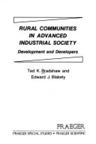 Cover of Rural Communities in Advanced Industrial Society