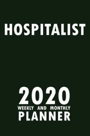 Cover of Hospitalist 2020 Weekly and Monthly Planner