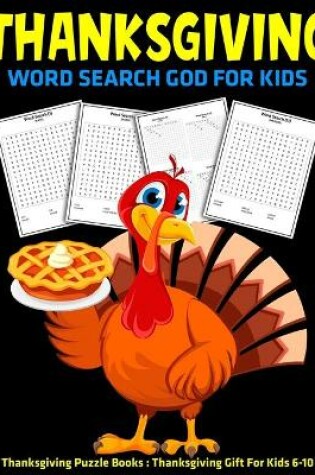 Cover of Thanksgiving Word Search God For Kids