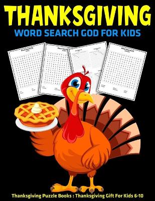 Book cover for Thanksgiving Word Search God For Kids