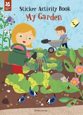 Book cover for My Garden Sticker Activity Book