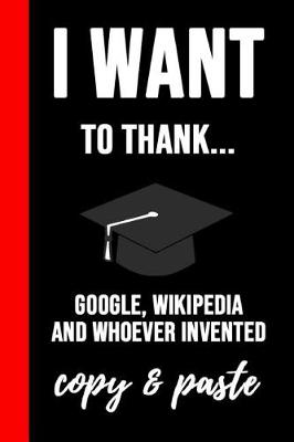 Book cover for I Want To Thank...