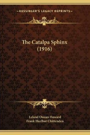 Cover of The Catalpa Sphinx (1916)