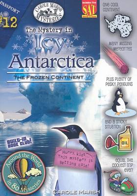 Book cover for The Mystery in Icy Antarctica