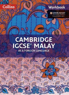 Book cover for Cambridge IGCSE™ Malay Workbook