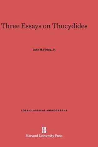 Cover of Three Essays on Thucydides