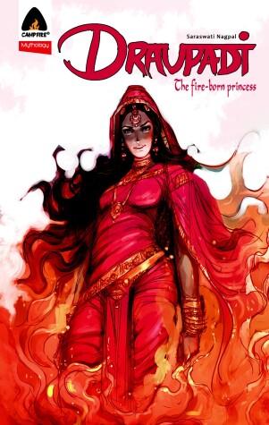 Book cover for Draupadi: Fire-Born Princess