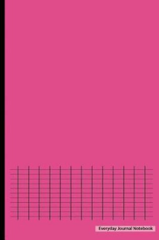 Cover of Everyday Journal Notebook - Graph Paper (Pink Cover)