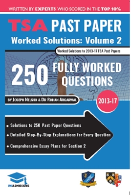 Book cover for TSA Past Paper Worked Solutions Volume 2