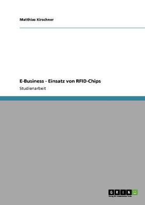 Book cover for E-Business - Einsatz von RFID-Chips