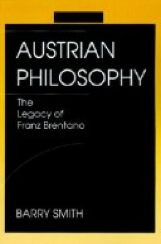 Cover of Austrian Philosophy
